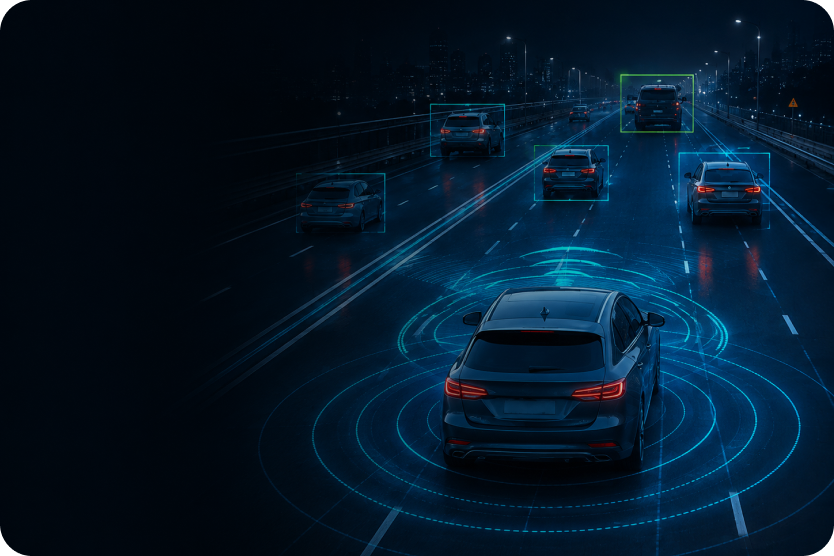 Autonomous vehicle sensor visualisation
