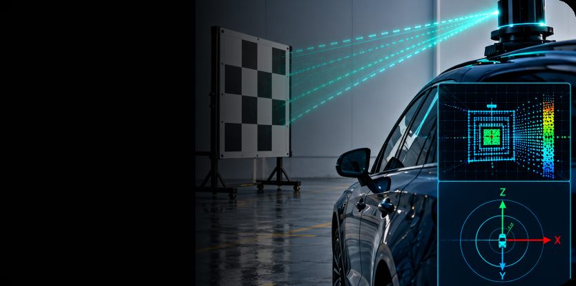 Lidar sensor calibration and mounting alignment