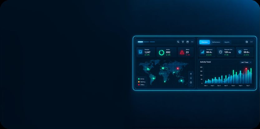 Fleet health dashboard