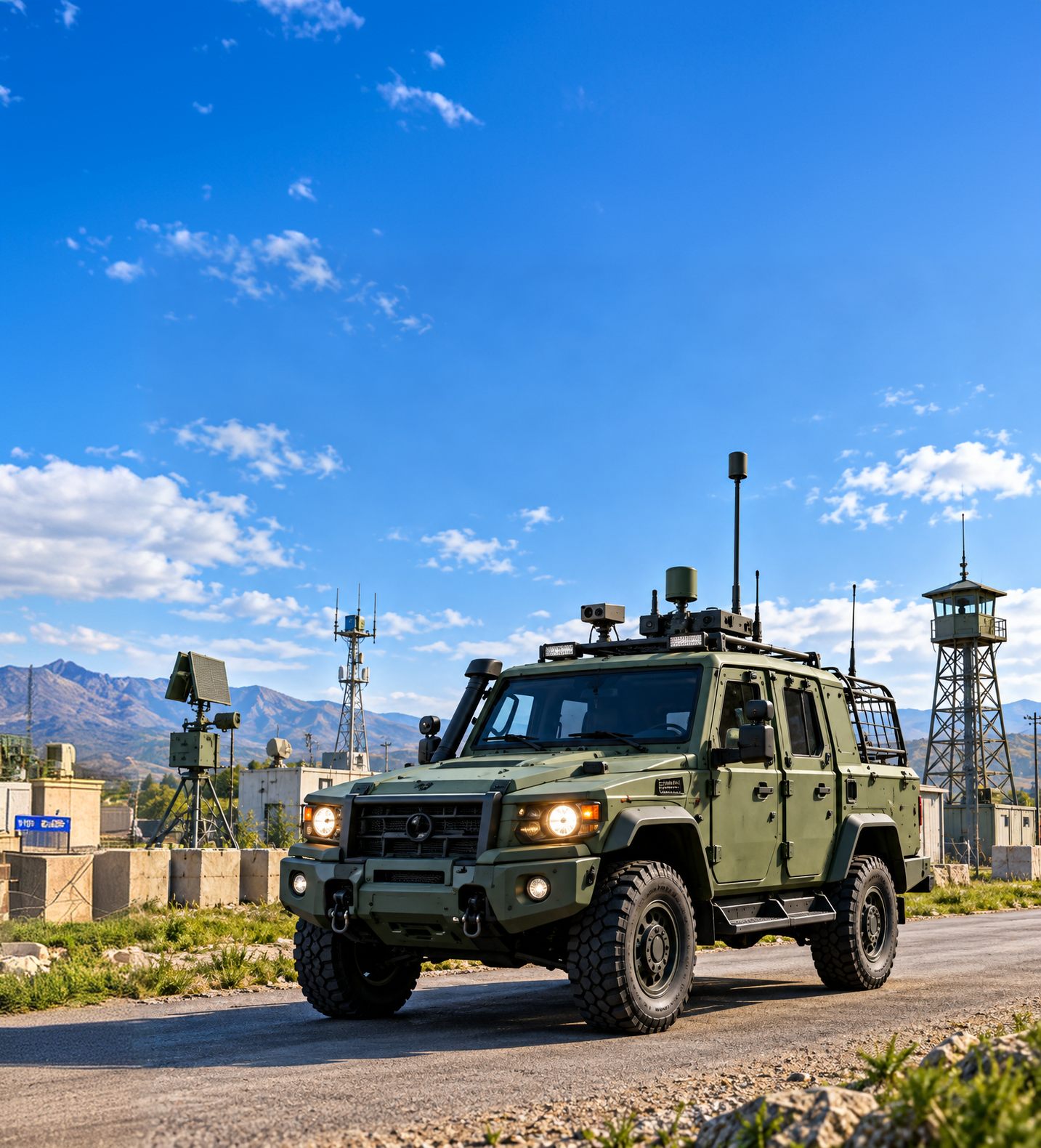 Vehicle-mounted surveillance platform