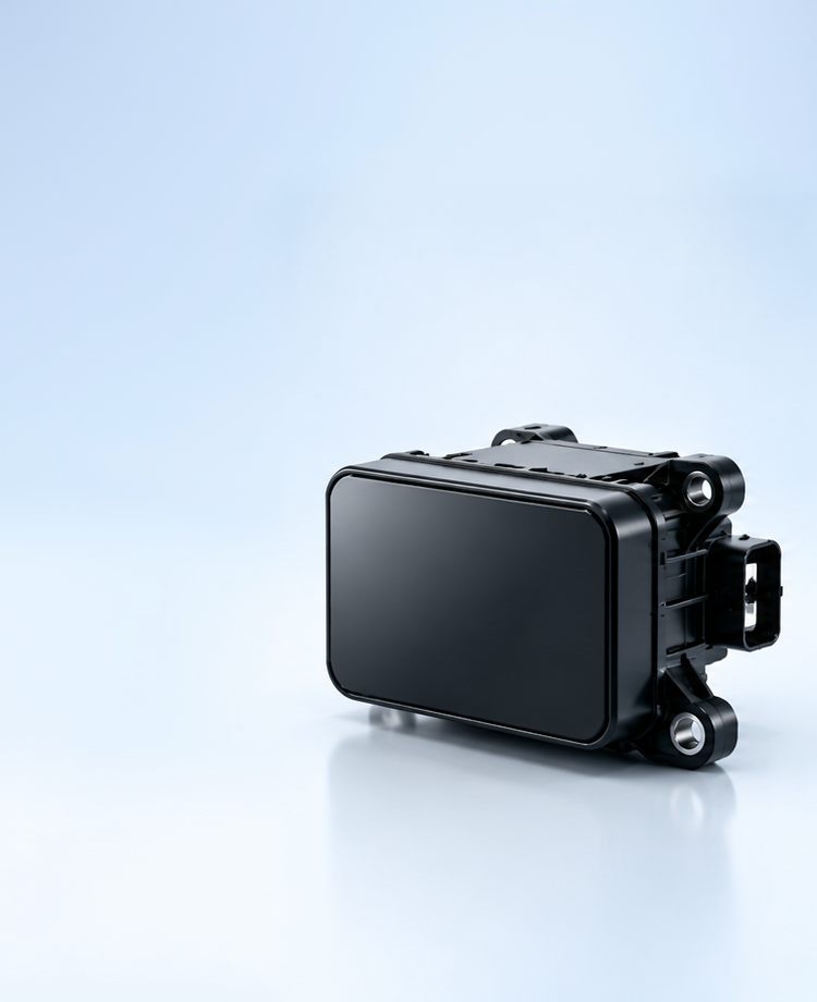 Motorcycle radar sensor